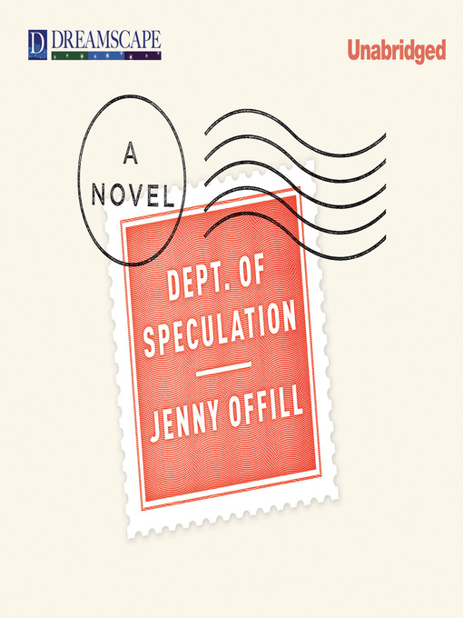 Détails du titre pour Dept. of Speculation par Jenny Offill - Disponible